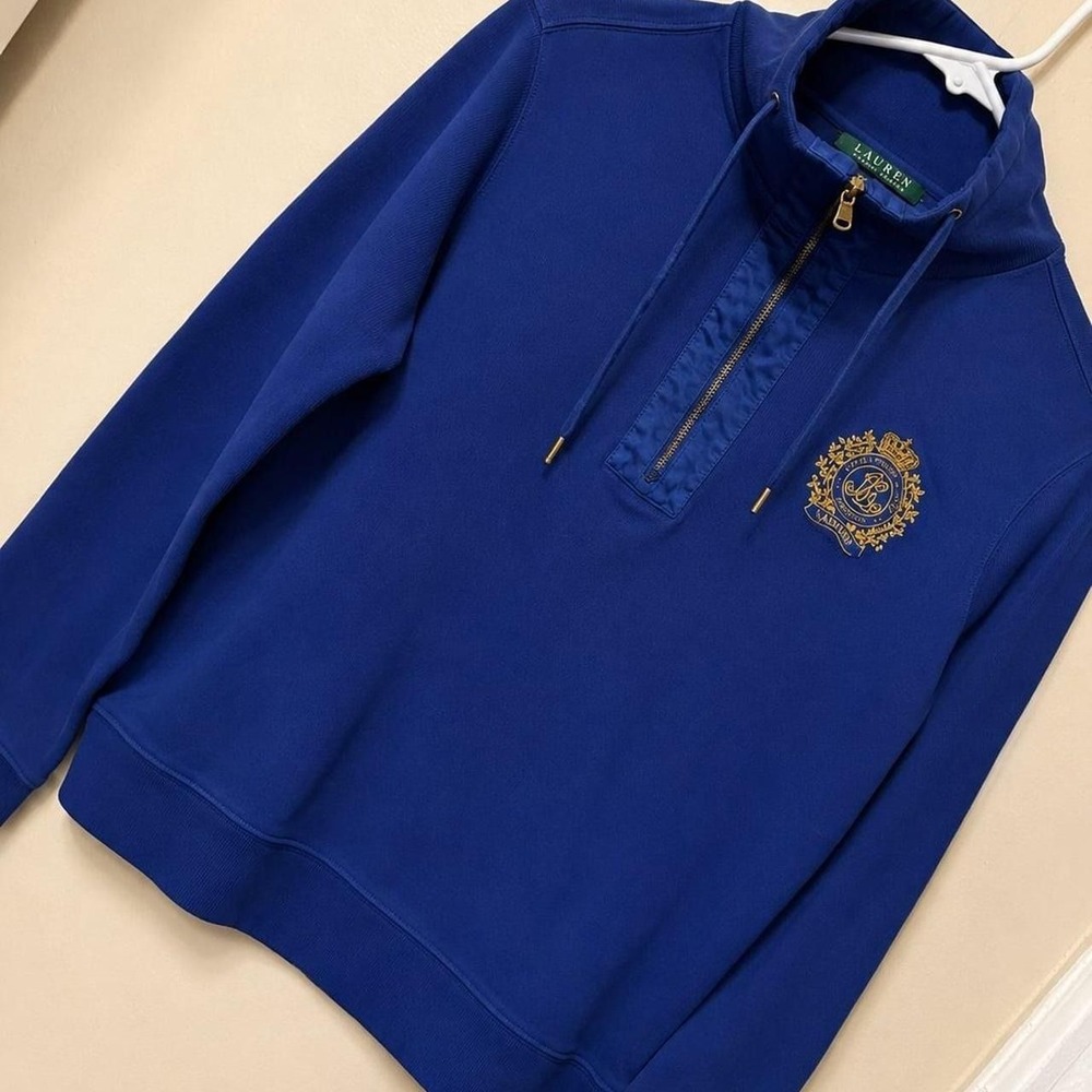 Lauren Ralph Lauren Women's Quarter-Zip Pullover Sweater